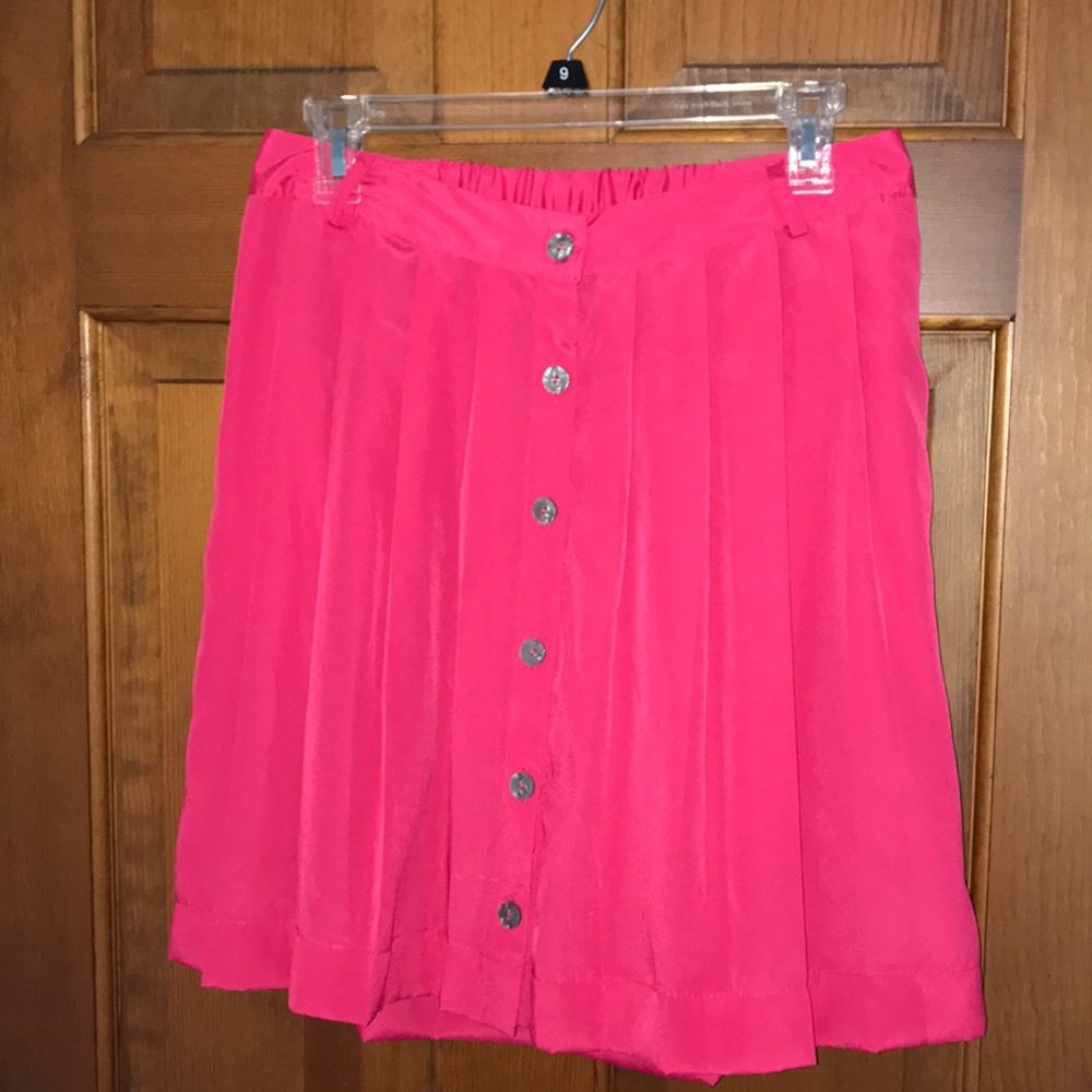Pink skirt